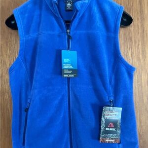 NWT EMS Blue Fleece Vest